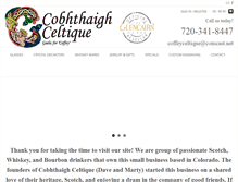 Tablet Screenshot of cobhthaighceltique.com